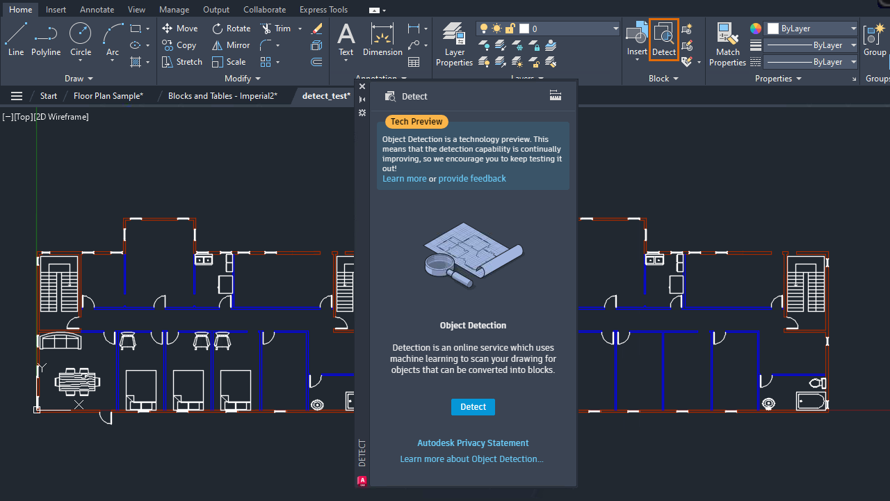 Object detectie en Tech preview