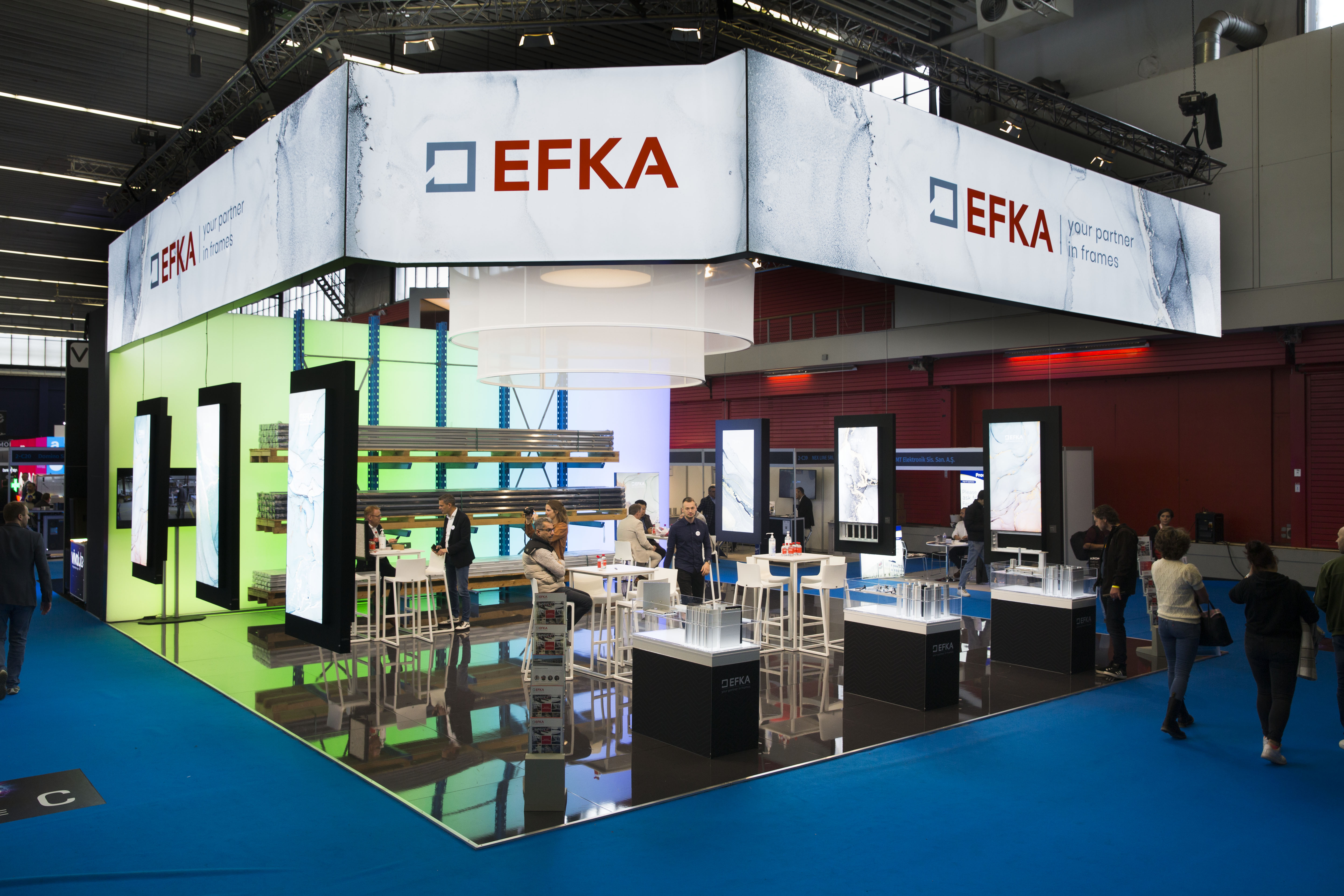 EFKA stand 3D Cadix