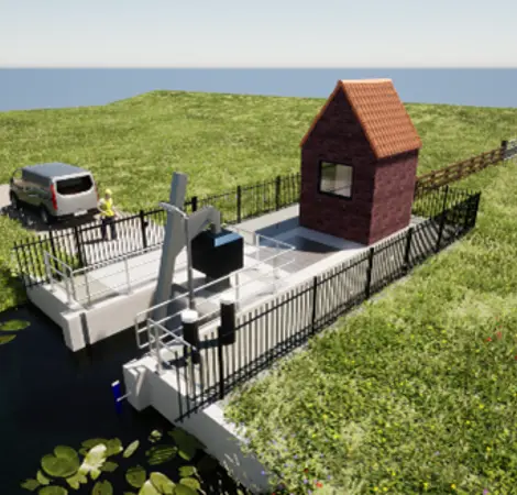 Wetterskip Fryslân maakt sprong naar projectmatig ontwerpen in 3D