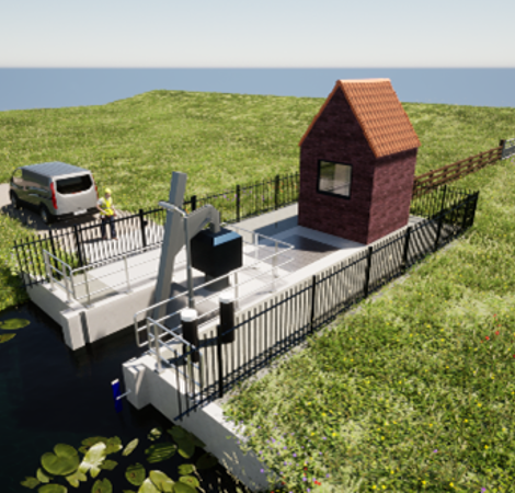 Wetterskip Fryslân maakt sprong naar projectmatig ontwerpen in 3D