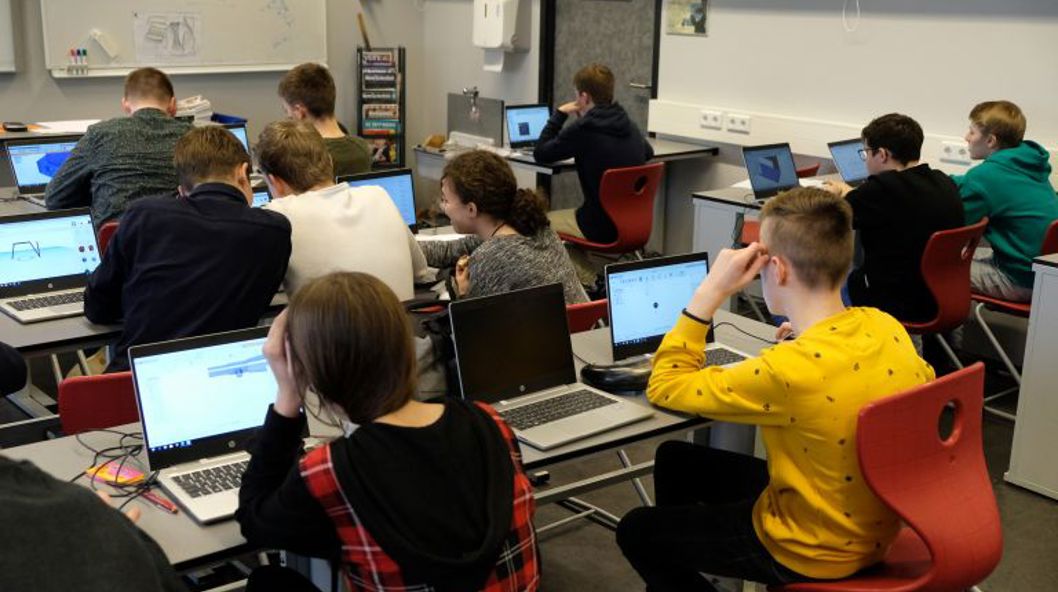 Leerlingen van het Wartburg College