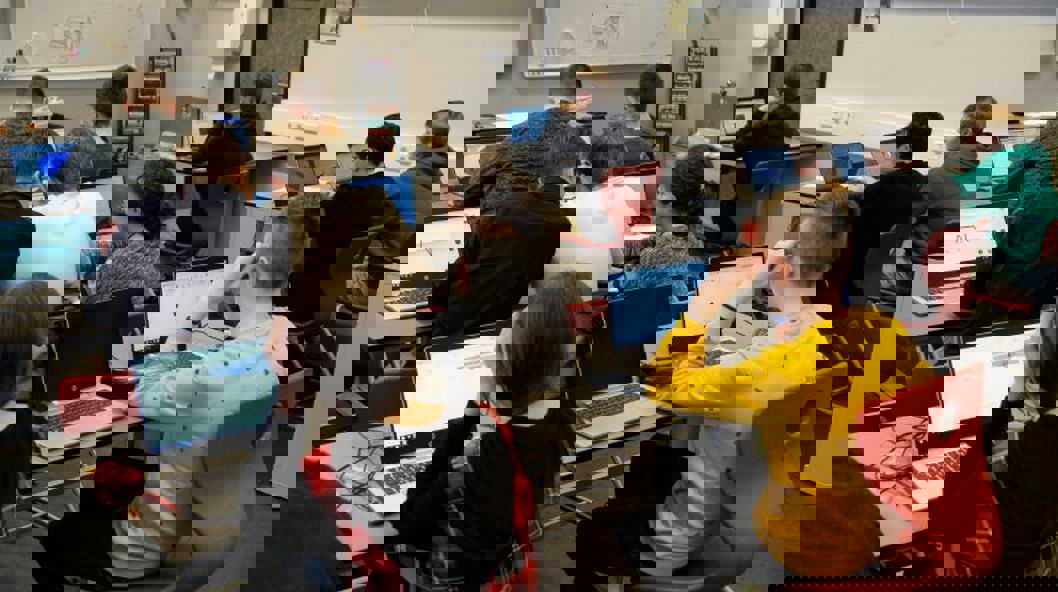 Leerlingen van het Wartburg College