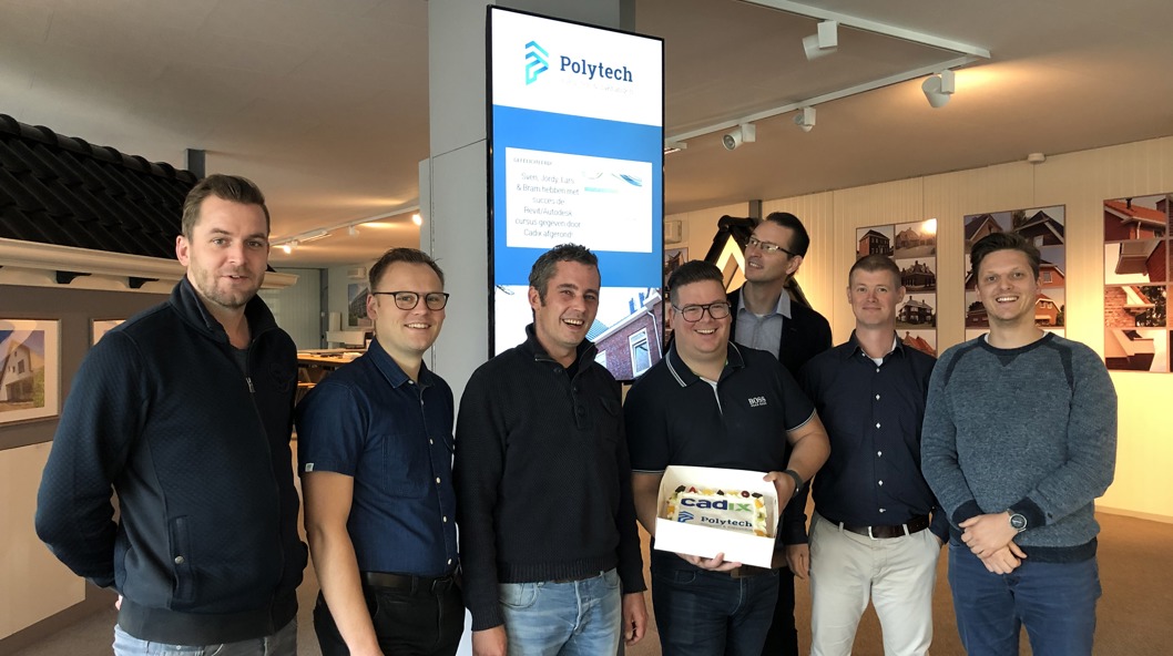 Gebak ter afsluiting van het project