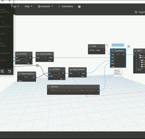 Zelf een dialoog maken in Dynamo met Python
