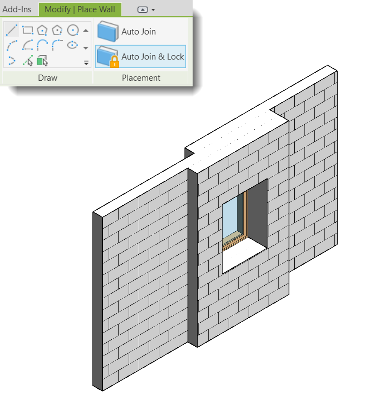 Autojoin & Lock voor Walls