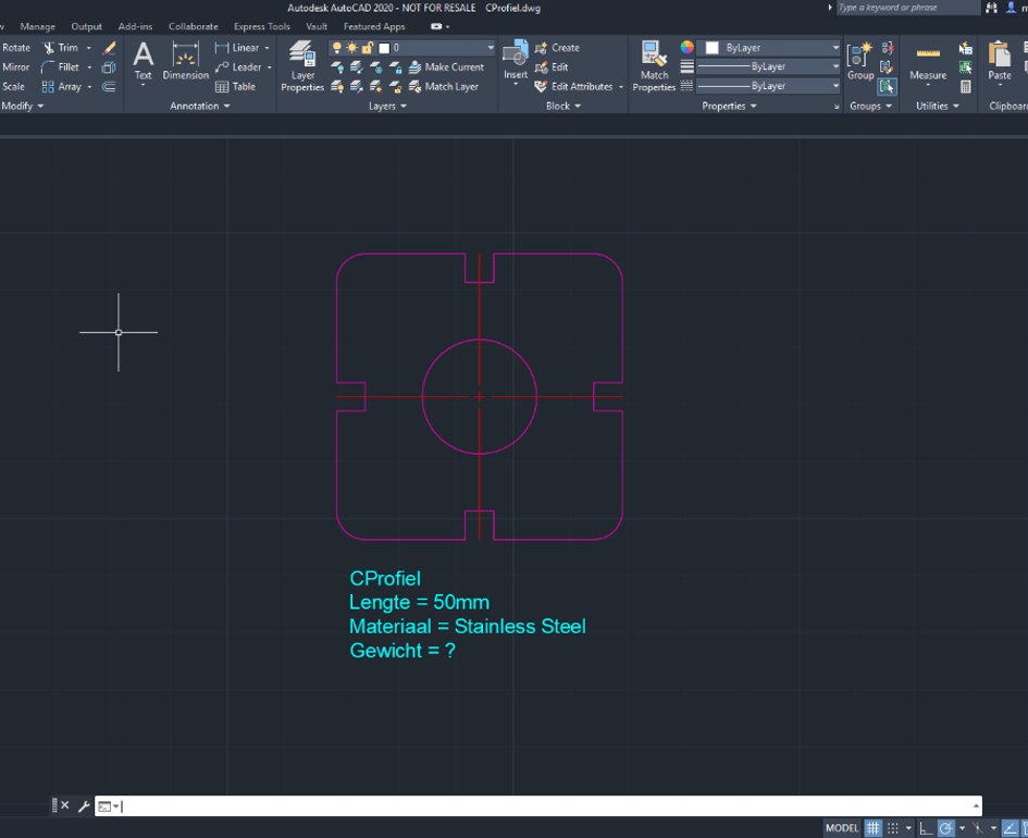 Printscreen Autocad 2D DWG