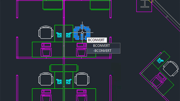 Zoeken en converteren van Smart Blocks